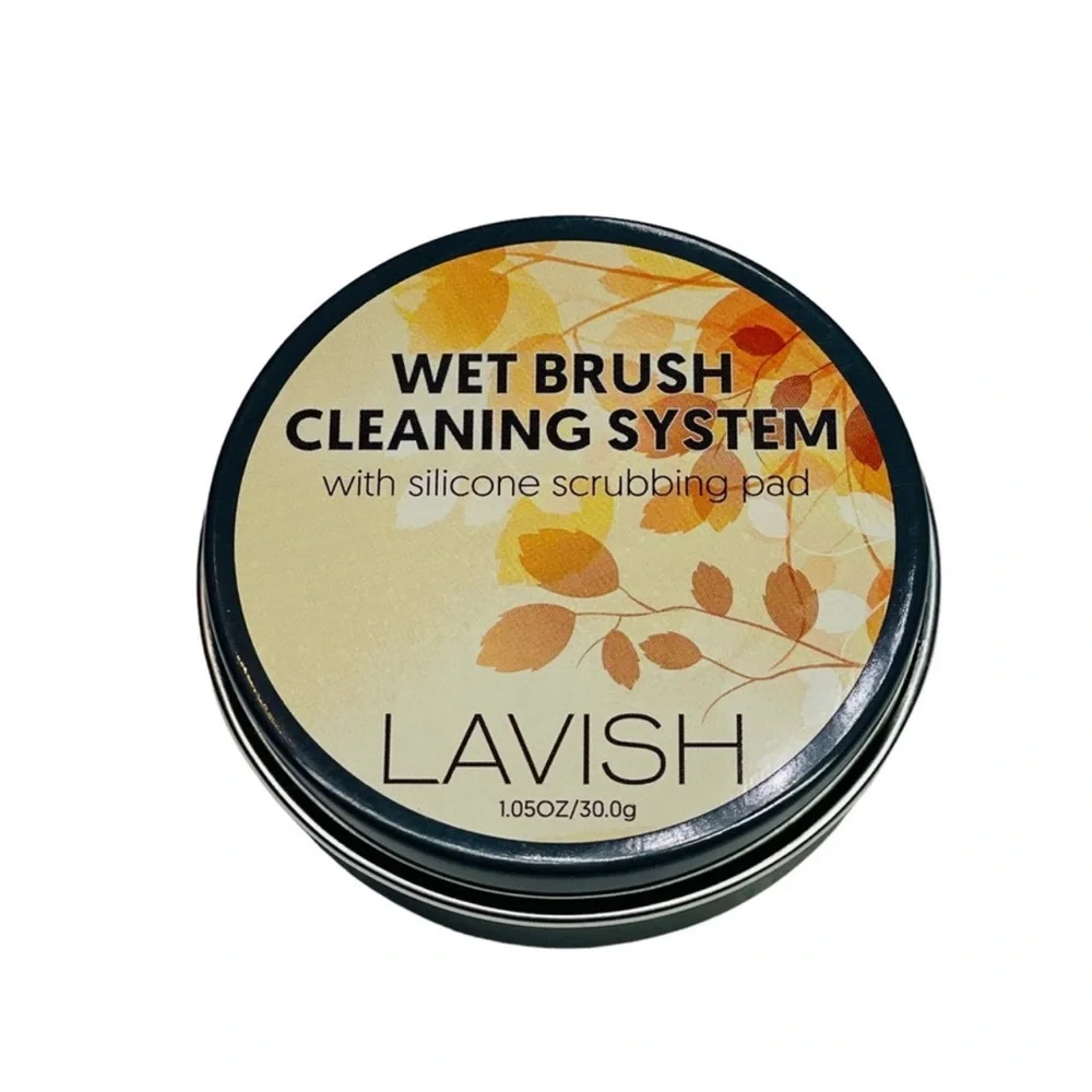'LAVISH' 5-Piece Brush Set & wet brush cleaning system